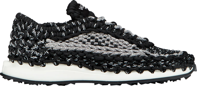 Valentino Crochet Sneakers 'Black'