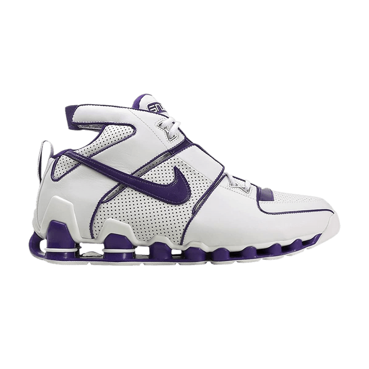 Buy Shox Bomber White Varsity Purple 310375 151 GOAT