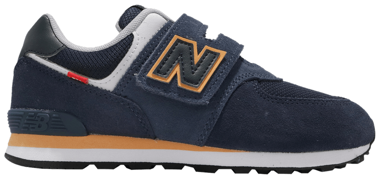 New Balance 574 Little Kid Wide Indigo