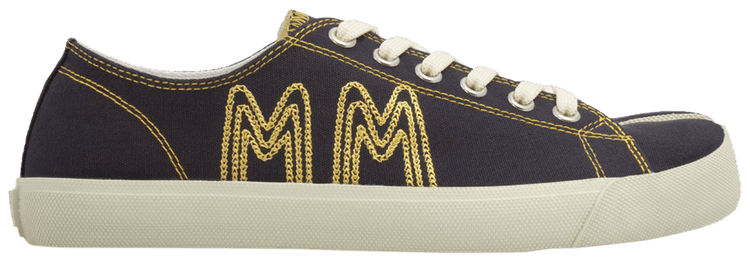 Maison Margiela Tabi 'Embroidered Logo - Navy'