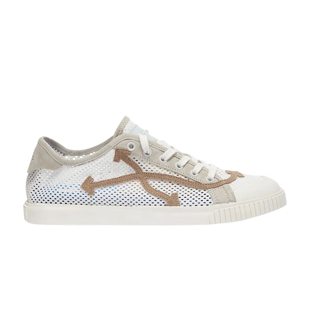 Pre-owned Off-white Vulcanized Low 'white Beige' | Men's Size 43