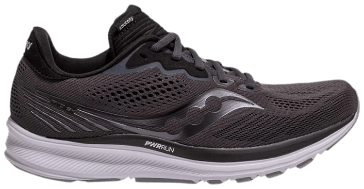Saucony Wmns Ride 14 Wide Charcoal