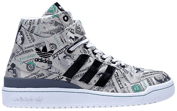 Buy Jeremy Scott x adidas Forum High 'Money' - 19252 | GOAT