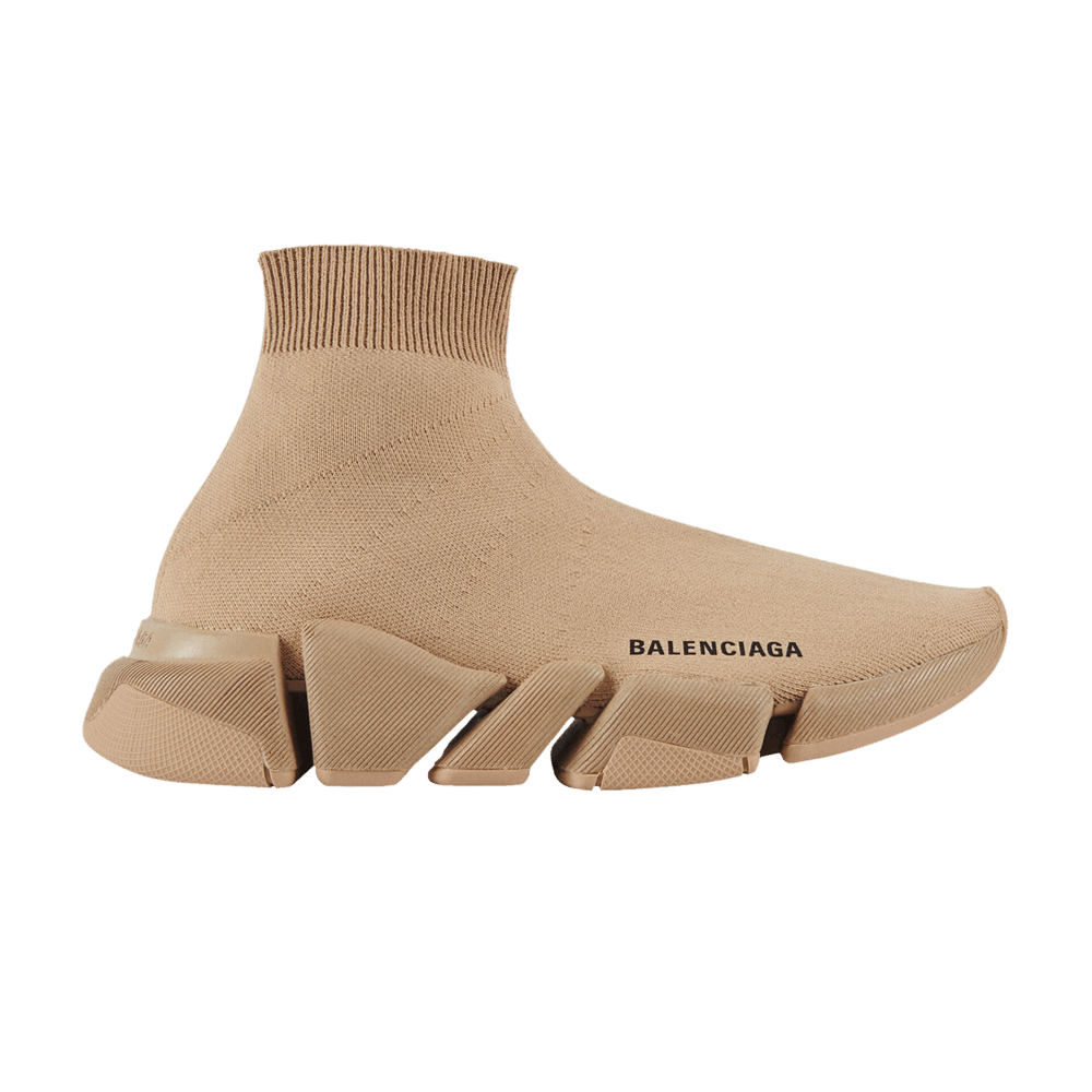 Balenciaga speed sneakers beige clearance