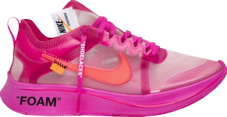 Off-White x Zoom Fly SP 'Tulip Pink' Sample