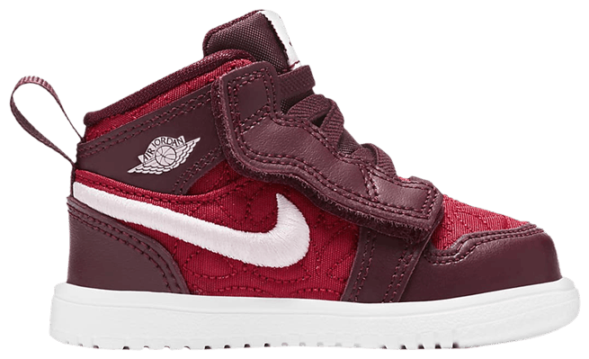Air Jordan 1 Mid SE TD Red Quilted