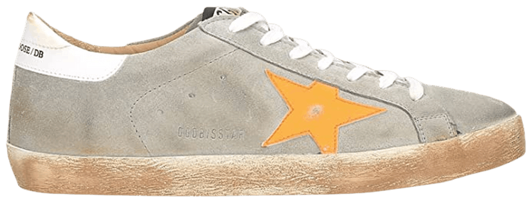 Golden Goose Superstar Grey Fluo Orange