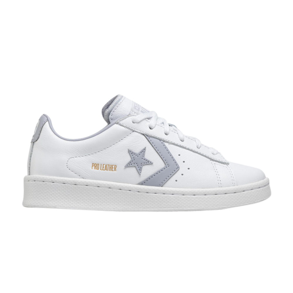 Pre-owned Converse Pro Leather Low 'white Gravel'