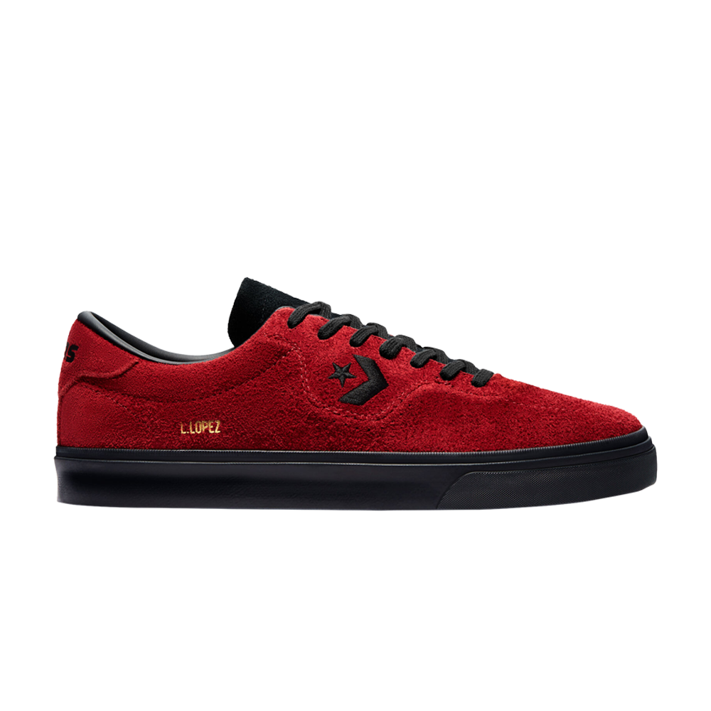 Pre-owned Converse Louie Lopez Pro 'back Alley Brick' In Red