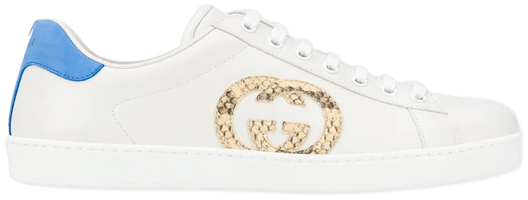 Gucci Ace Interlocking G   Snakeskin