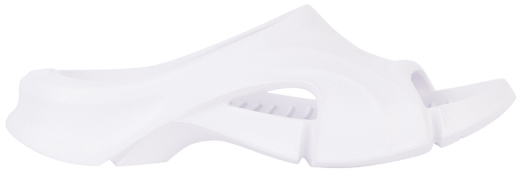 Balenciaga Mold Slide Sandal White