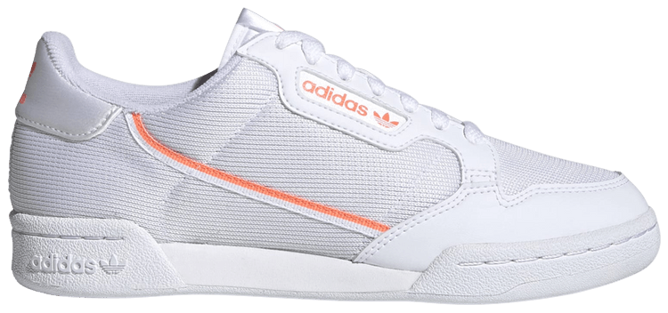 Adidas Wmns Continental 80 White Signal Coral