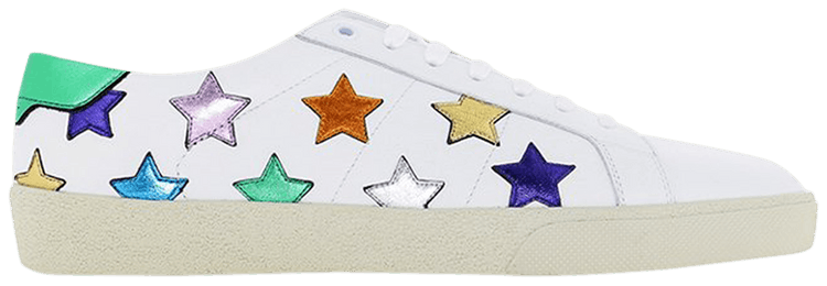 Saint Laurent Court Classic SL 06 Metallic California Low Natural Multi Stars