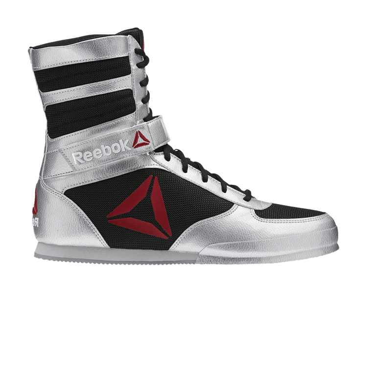 Reebok boxing boots silver hotsell