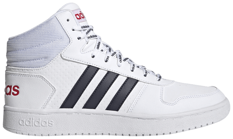 Adidas Hoops 20 Mid White Legend Ink