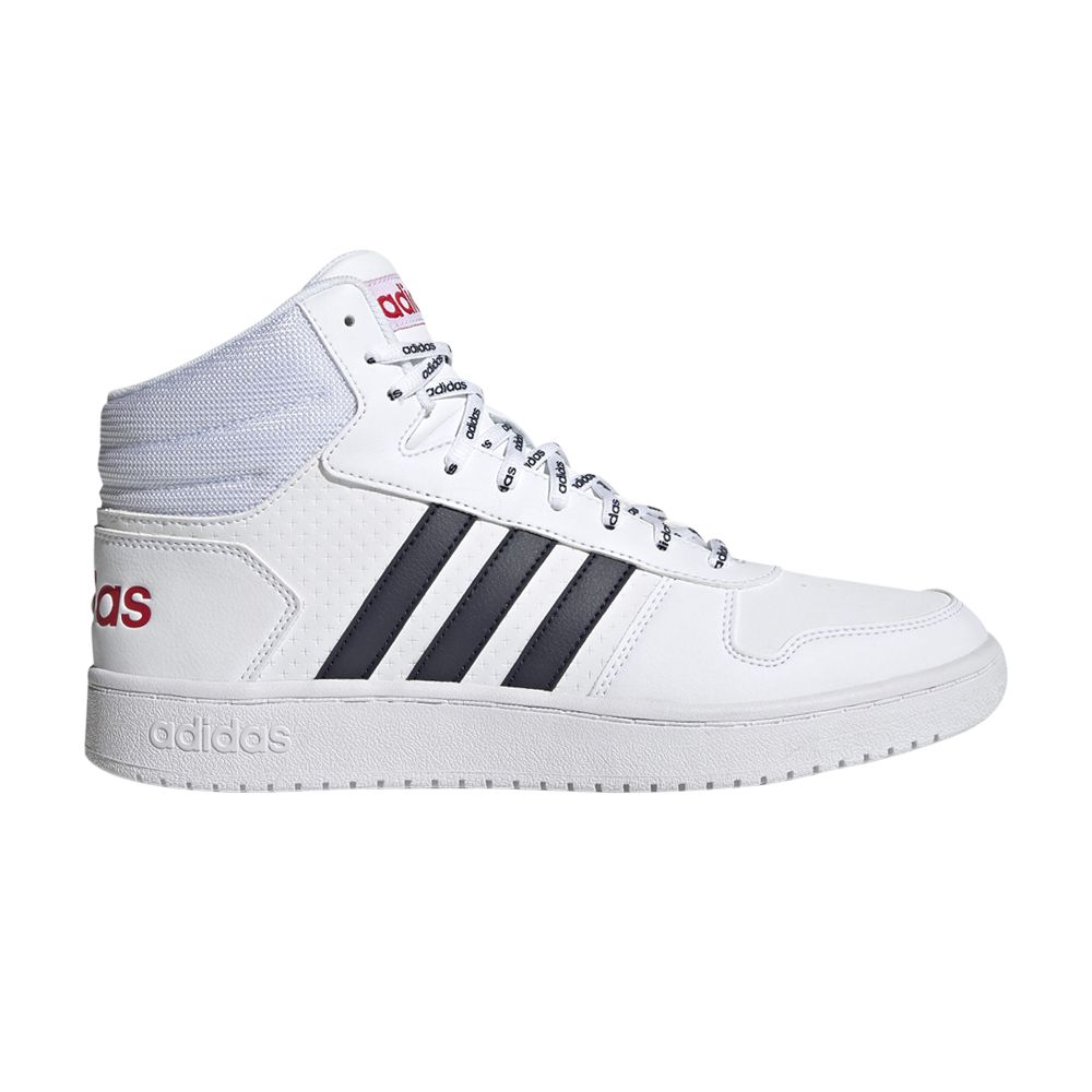 adidas Hoops 2.0 Mid 'White Legend Ink' | Men's Size 7