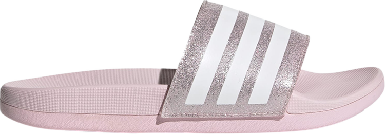 Adilette Comfort Slide J 'Clear Pink Glitter'