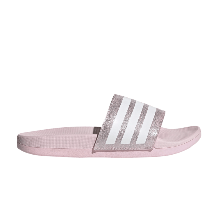 Clear adidas slides sales