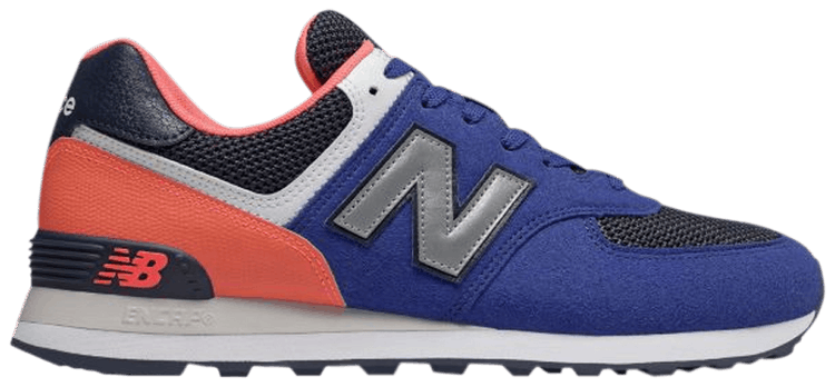 New Balance 574 Pebbled Sport Team Royal Force