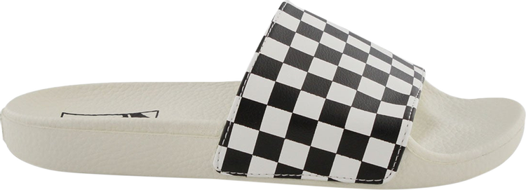 Wmns Slide-On 'Checkboard - Marshmallow Black'