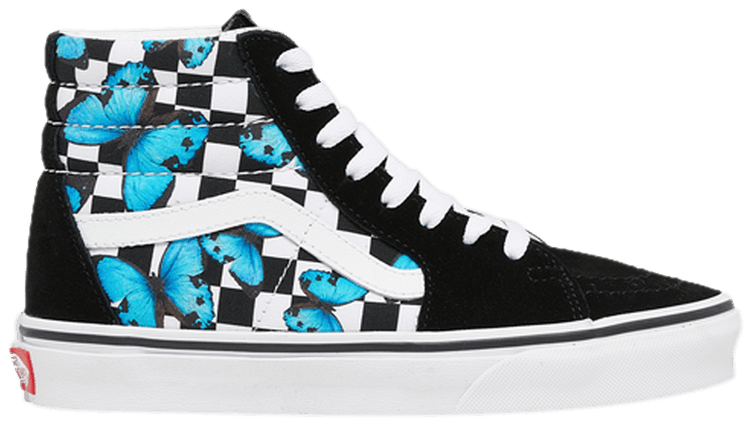 関税込☆VANS BUTTERFLY CHECKERBOARD SK8-HI カスタム Buy Sk8-Hi 'Butterfly Checkerboard' - VN0A5HXV5KK | GOAT