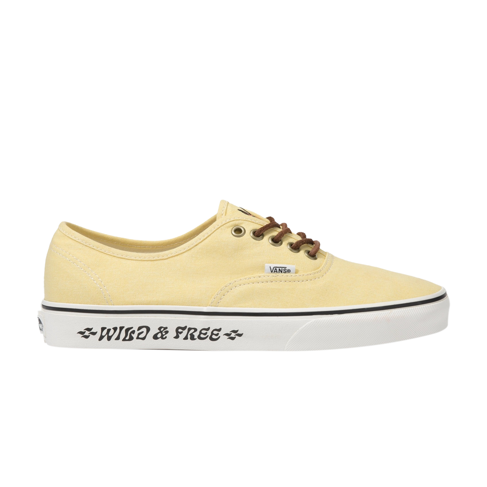 Pre-owned Vans Parks Project X Authentic 'wild & Free' In Yellow