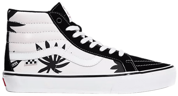 Vans Skate Sk8 Hi Reissue Grosso 88   Black Palms