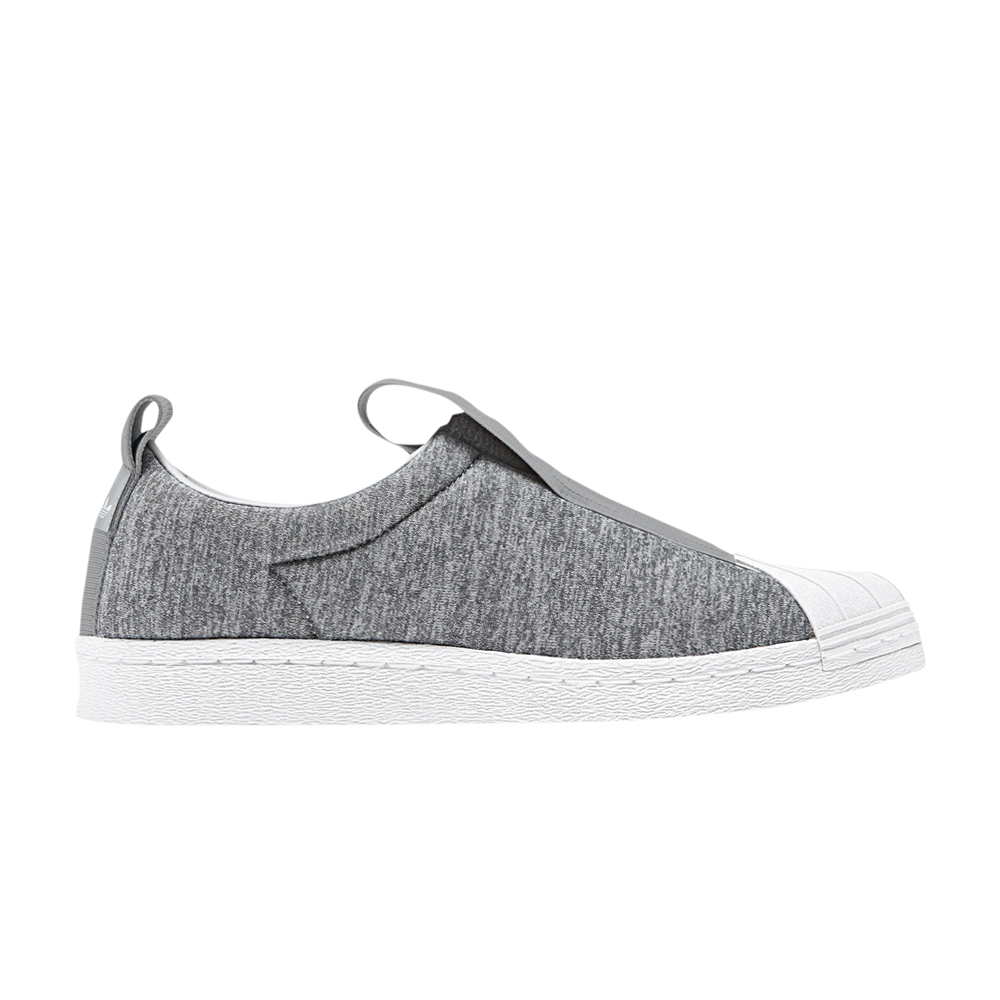 Pre-owned Adidas Originals Wmns Superstar Bw3s Slip-on 'grey'