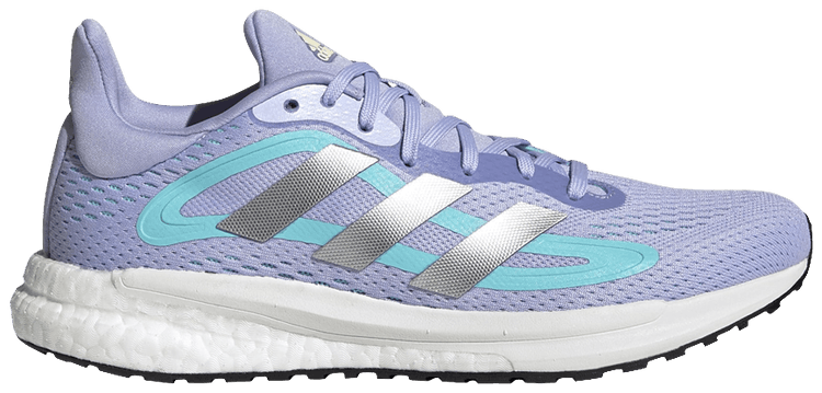 Adidas Wmns SolarGlide 4 ST Violet Tone Silver Metallic