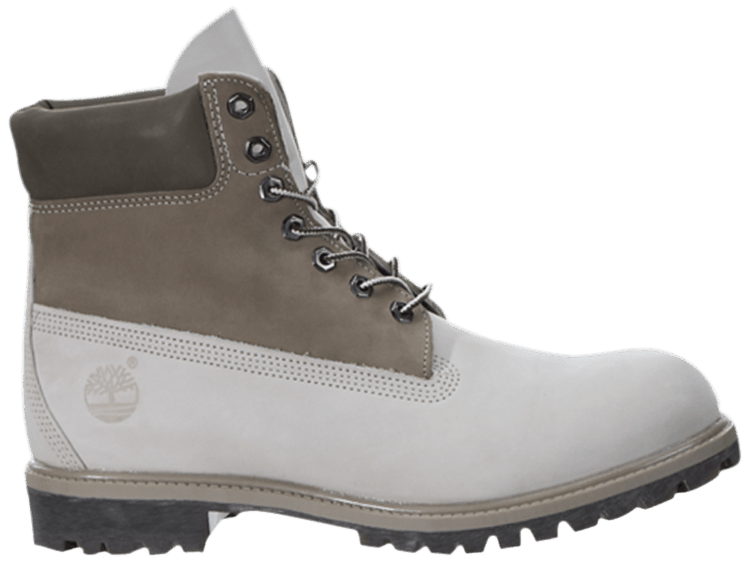 Timberland 6 Inch Premium Boots Light Grey Green