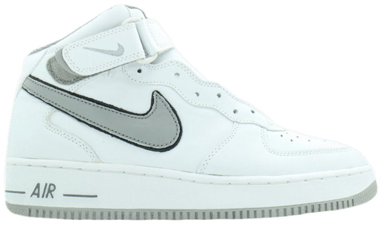 Nike Air Force 1 Mid White Medium Grey
