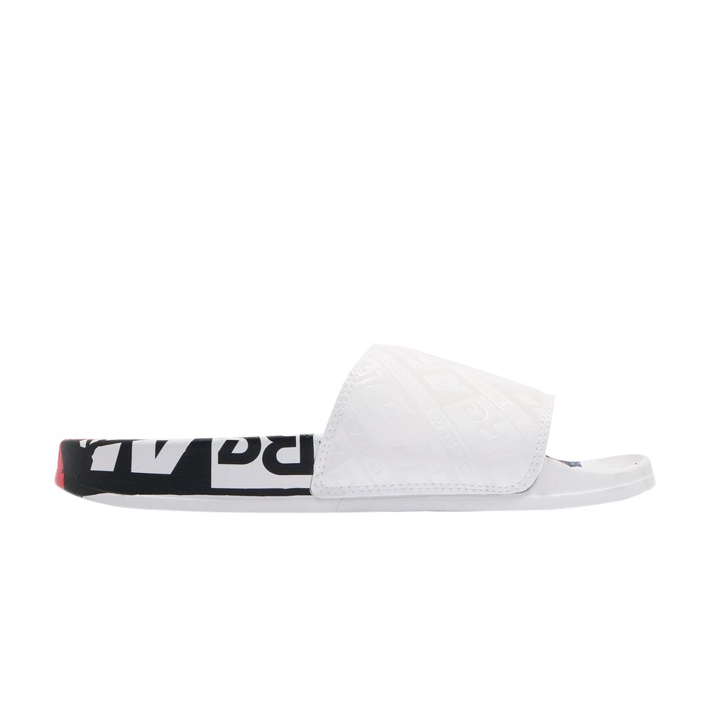 Pre-owned Reebok Blackeyepatch X Classic Slide 'white'