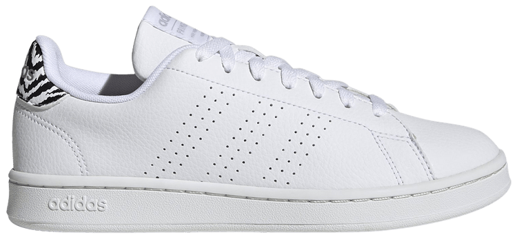 Adidas Wmns Advantage Zebra Heel Print