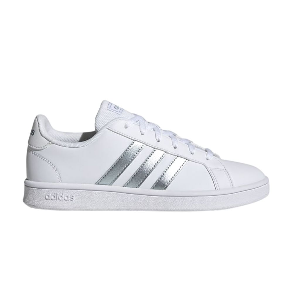 Pre-owned Adidas Originals Wmns Grand Court Base 'white Vision Metallic'