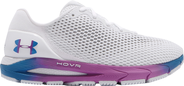 Wmns UA HOVR Sonic 4 'Colorshift - White Asteroid Pink'