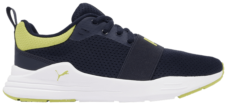 Puma Wired Run Big Kid Peacoat Sulphur Spring
