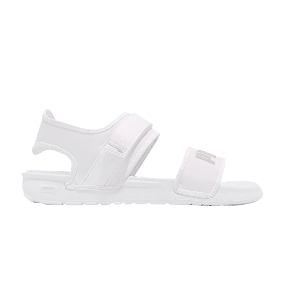 Puma SoftRide Sandal 'White Grey Violet' | Men's Size 6