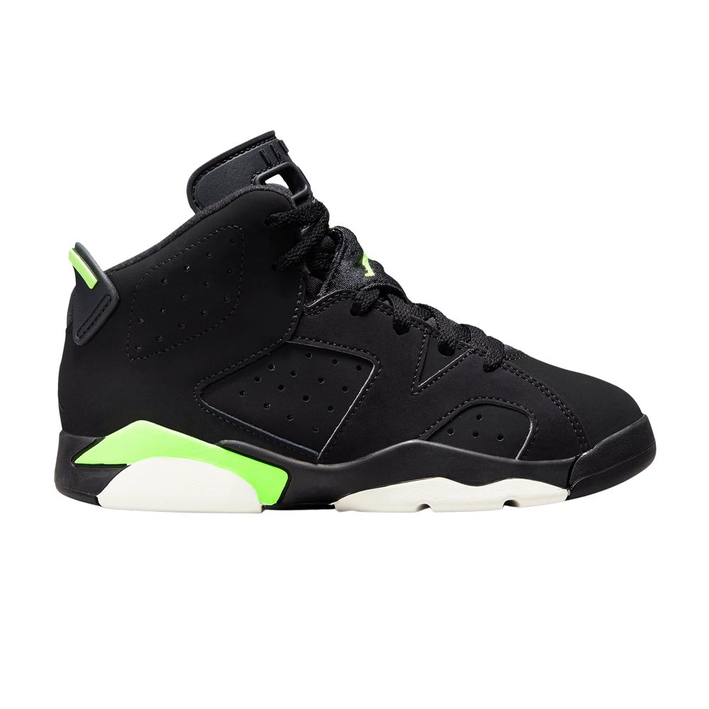 Air Jordan 6 Retro PS 'Electric Green' | Black | Kid's Size 2.5