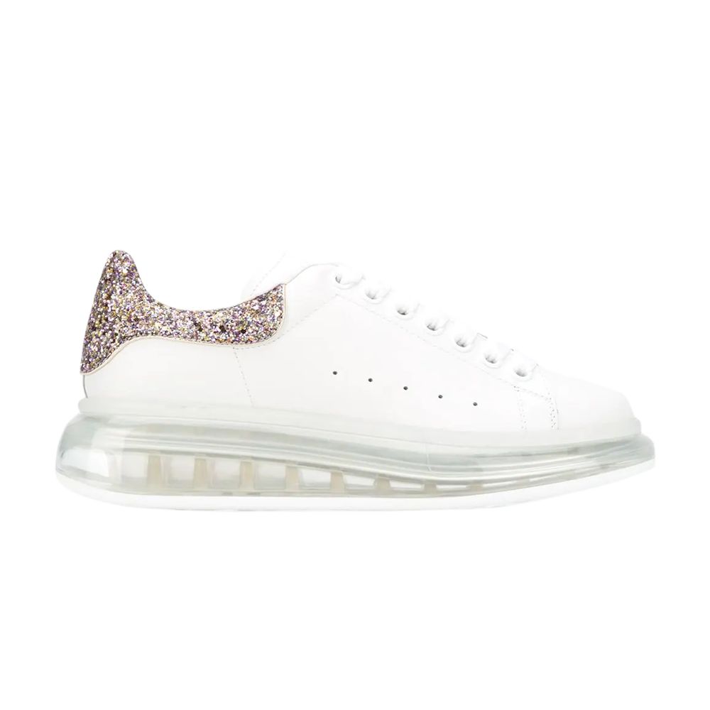 Pre-owned Alexander Mcqueen Wmns Oversized Sneaker 'clear Sole - Candy Glitter' | White | Wo