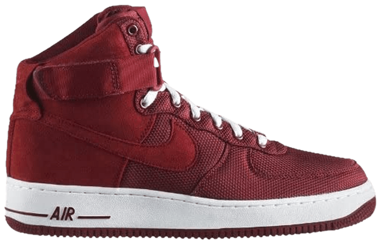 Nike Air Force 1 High Premium Team Red
