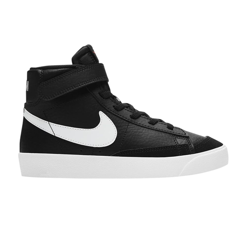 Pre-owned Nike Blazer Mid '77 Ps 'black White' | Kid's Size 2
