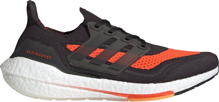 UltraBoost 21 'Carbon Solar Red'