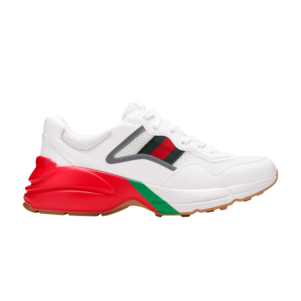 Pre-owned Gucci Rhyton 'white Red Green Reflective'