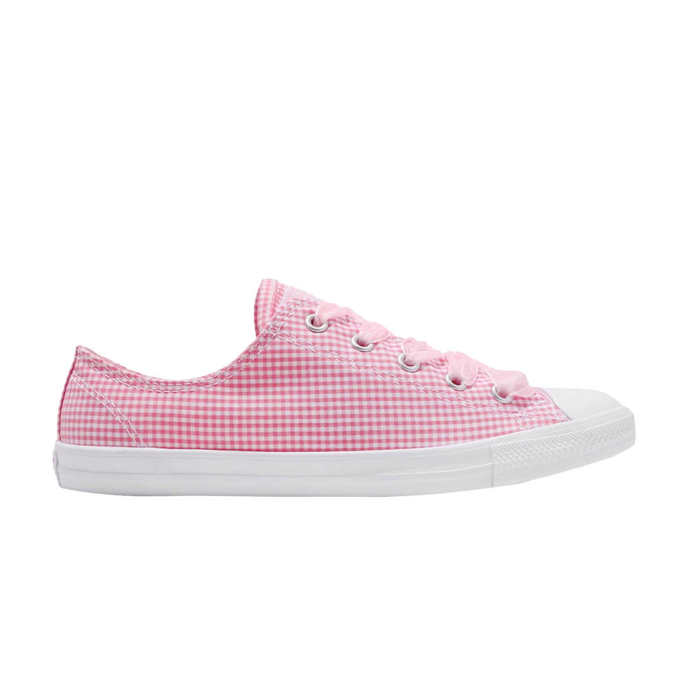 Pre-owned Converse Chuck Taylor All Star Dainty Low 'pink Plaid'