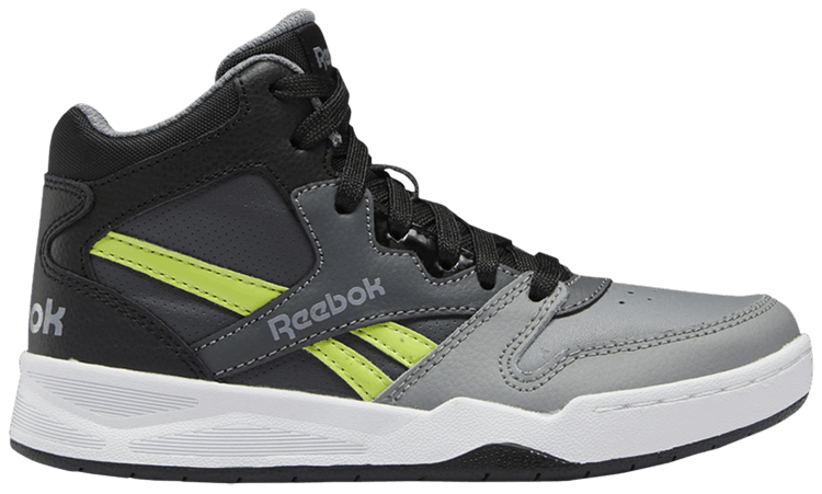 Reebok BB4500 Court J Black Acid Yellow