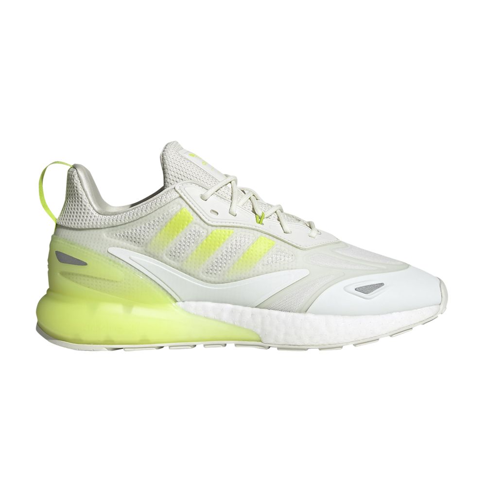 ADIDAS ORIGINALS ZX 2K BOOST 2.0 'WHITE SEMI SOLAR SLIME'