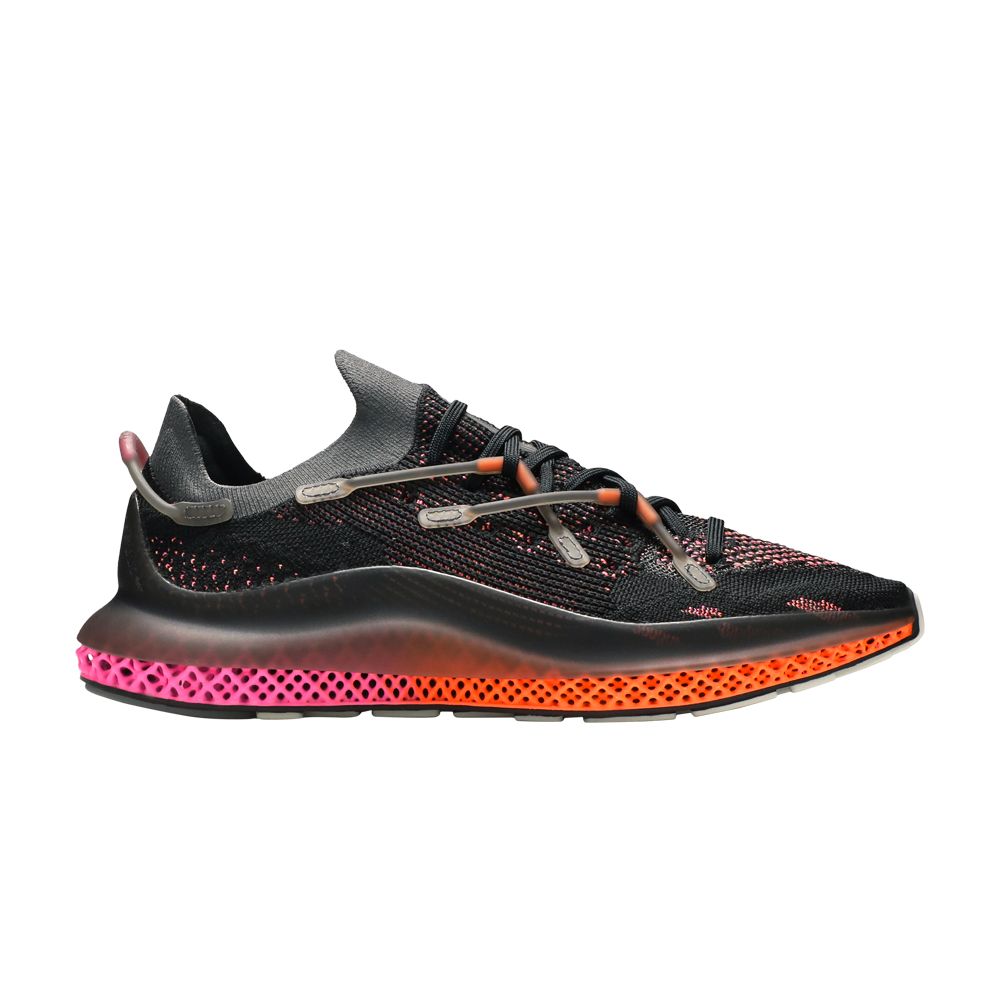 adidas 4D Fusio 'Black Orange Pink' | Men's Size 4.5