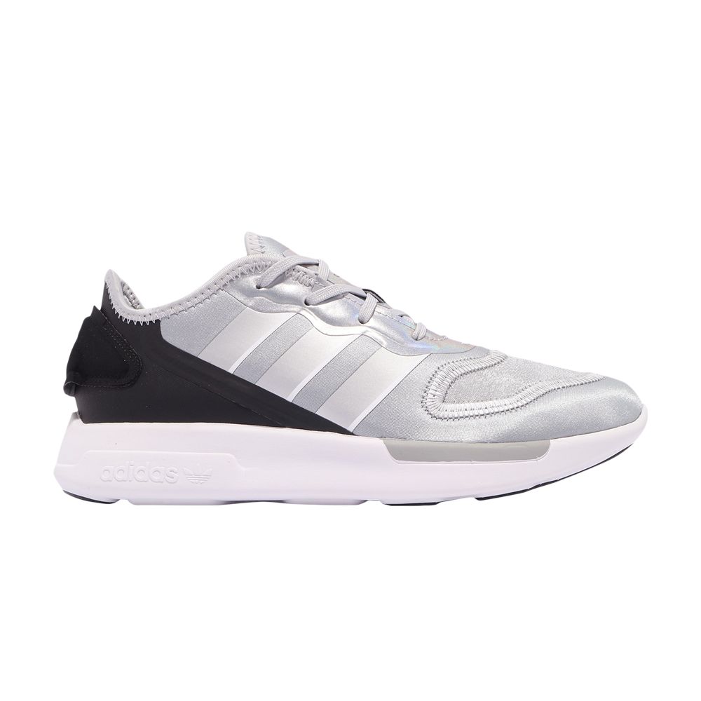 ADIDAS ORIGINALS WMNS ZX 2K FLORINE 'SILVER METALLIC BLACK'