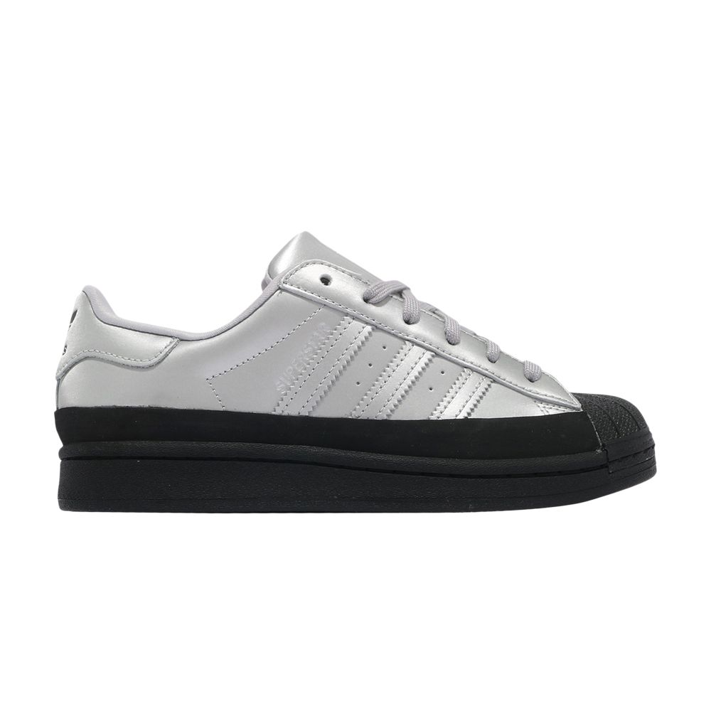 ADIDAS ORIGINALS WMNS SUPERSTAR 'SILVER METALLIC BLACK'