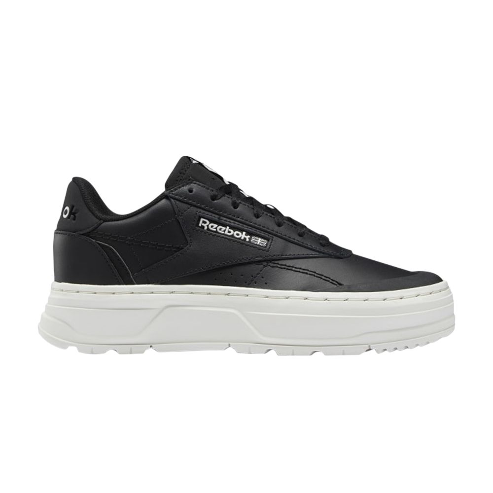 Pre-owned Reebok Wmns Club C Double Geo 'black Chalk'